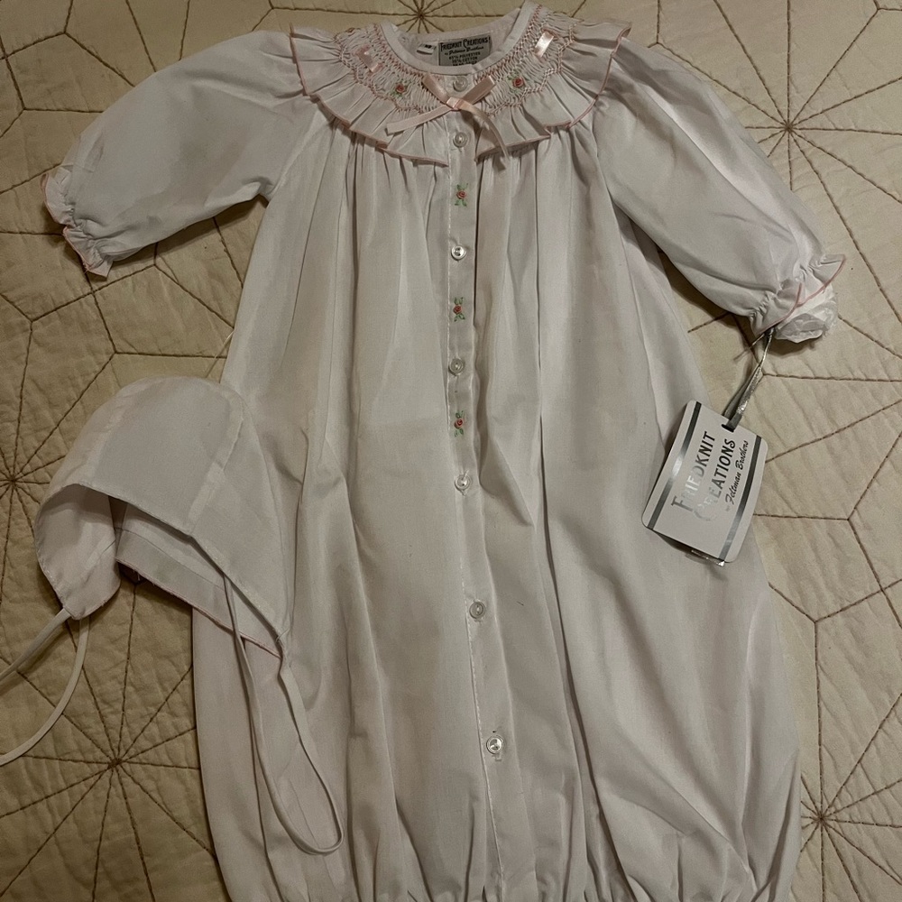 Smocked Gown